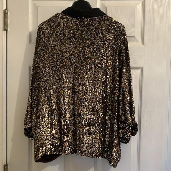 Phillip Lim sequin tuxedo style jacket - Picture 5 of 5